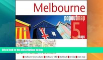Big Sales  Melbourne PopOut Map (PopOut Maps)  Premium Ebooks Best Seller in USA