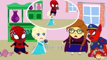 Spiderman and Frozen Elsa Saved Gift by Paw Patrol! Spiderman Frozen elsa Superheroes In Real Life