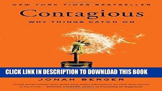 Ebook Contagious: Why Things Catch On Free Read