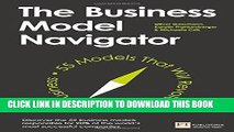 Best Seller The Business Model Navigator: 55 Models That Will Revolutionise Your Business Free