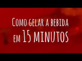 Como gelar a bebida em 15 minutos