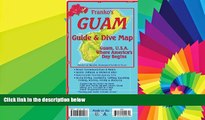 Must Have  Guam Map   Dive Guide Franko Maps Waterproof Map  Buy Now