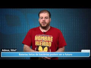 Adeus, lítio? Baterias feitas de bactérias podem ser o futuro