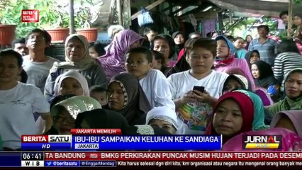 Sandiaga Uno Berkampanye di Asam Baris