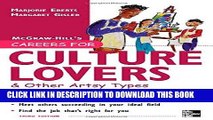 [PDF] Mobi Careers for Culture Lovers   Other Artsy Types, 3rd ed. (McGraw-Hill Careers for You