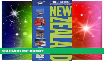 Ebook deals  New Zealand (AAA Spiral Guides)  Most Wanted