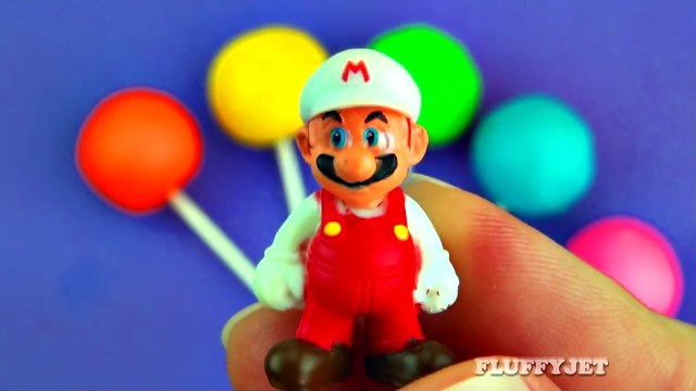 Learn Colors with Play Doh Lollipop Surprise Toys for Children Hello Kitty Shopkins Minions-54phrityLUY