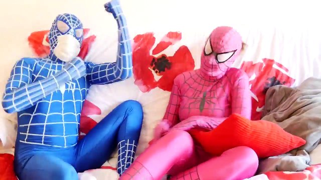 Spiderman vs Snake vs Pink Spidergirl! Funny Superhero Pranks! Parody Movie in Real Life!