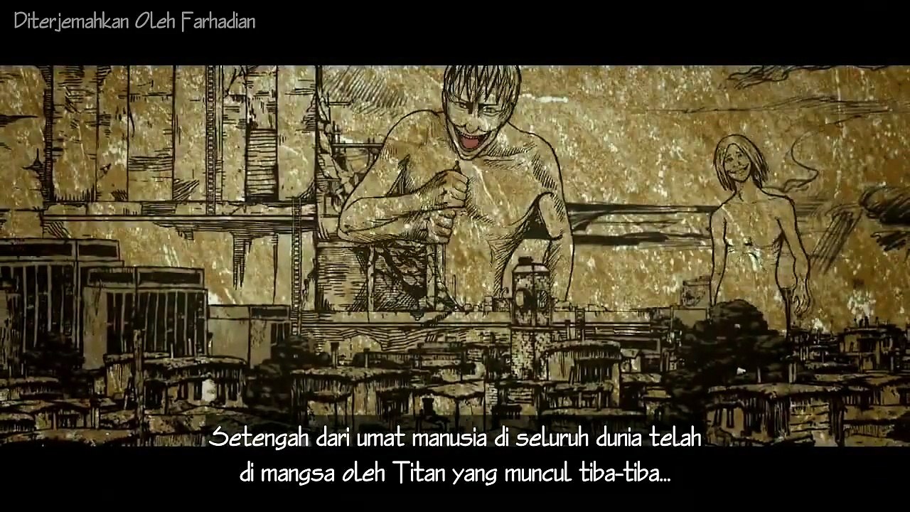 Shingeki no Kyojin Live Action - Movie Teaser Part 1 Subtitle Indonesia