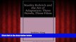 EBOOK ONLINE  Stanley Kubrick and the Art of Adaptation: Three Novels, Three Films  FREE BOOOK