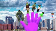 Hulk Vs Godzilla Finger Family Nursery Rhymes | Godzilla Vs Spiderman Epic Fight Battle For Kids