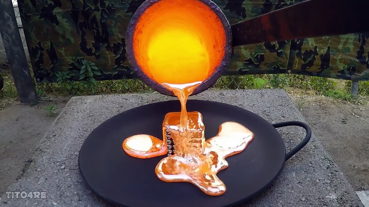 Molten Copper vs Neodymium Magnets aka Buckyballs - NeoCube - Zen Magnets