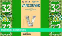 Big Sales  Laminated Vancouver Map by Borch (English, Spanish, French, Italian and German