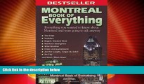 Deals in Books  Montreal Book of Everything: Everything You Wanted to Know About Montreal and Were