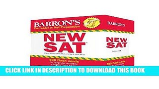 Read Now Barron s NEW SAT Flash Cards, 3rd Edition: 500 Flash Cards to Help You Achieve a Higher