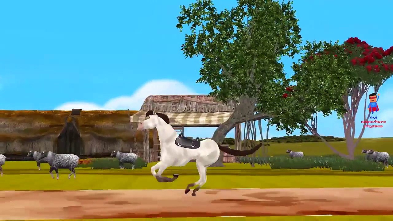 Finger Family Rhymes for Children Horse Cartoons | Finger Family Children 3D Rhymes