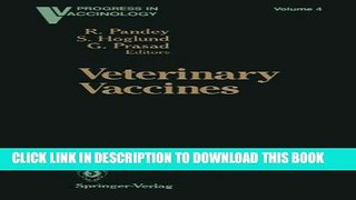 [PDF] Mobi Veterinary Vaccines (Progress in Vaccinology) Full Online