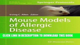 [PDF] Mobi Mouse Models of Allergic Disease: Methods and Protocols (Methods in Molecular Biology)