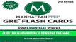 Read Now 500 Essential Words: GRE Vocabulary Flash Cards (Manhattan Prep GRE Strategy Guides)