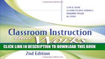 Read Now Classroom Instruction That Works: Research-Based Strategies for Increasing Student