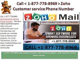 Mail Support Call ..1-877-778-8969 Zoho Technical Support