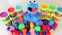 Cookie Monster 25 Play Doh Surprise Eggs Kinder Toys, Angry Birds, Legos, Super Mario