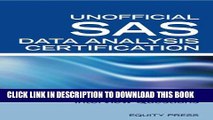 [PDF] Epub SAS Statistics Data Analysis Interview Questions: Unofficial SAS Data Analysis