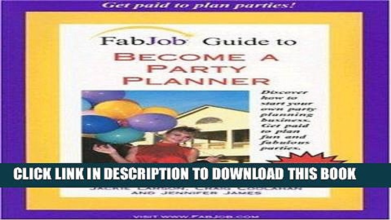 [PDF] Mobi FabJob Guide to Become a Party Planner (With CD-ROM) (FabJob Guides) Full Online