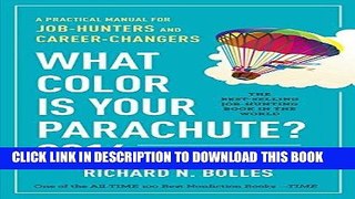 [PDF] Epub What Color Is Your Parachute? 2016: A Practical Manual for Job-Hunters and