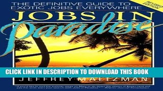 [PDF] Epub Jobs in Paradise Revised Edition Full Online