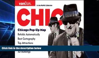 Ebook deals  Pop-Up Chicago Map by VanDam - City Street Map of Chicago - Laminated folding pocket