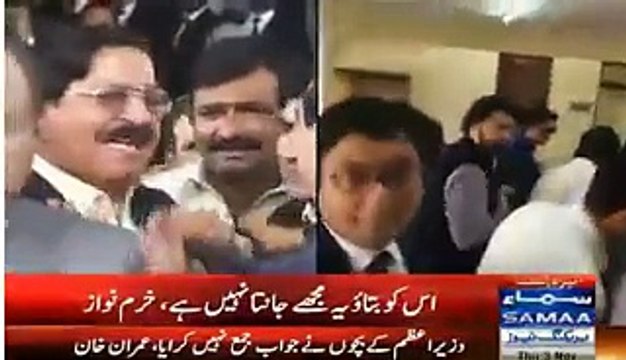 Fight Between PTI's Tiger Naeem ul Haq & PAT's Khurram Nawaz