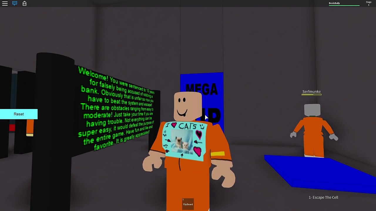 Roblox Adventures / Escape the Prison Obby / We Must Escape!