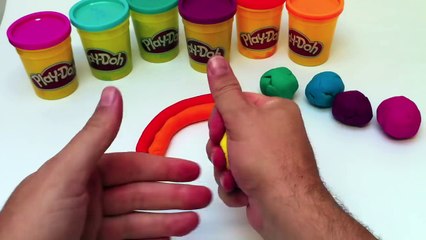 Play Doh rainbow How to do it easy play dough - unboxingsurpriseegg-inxMLY3V_po