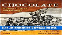 Ebook Chocolate: History, Culture, and Heritage Free Read