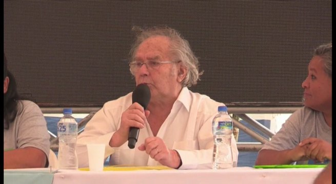 Nobel Perez Esquivel llama a respetar derecho a la vivienda de Bañados en Asunción