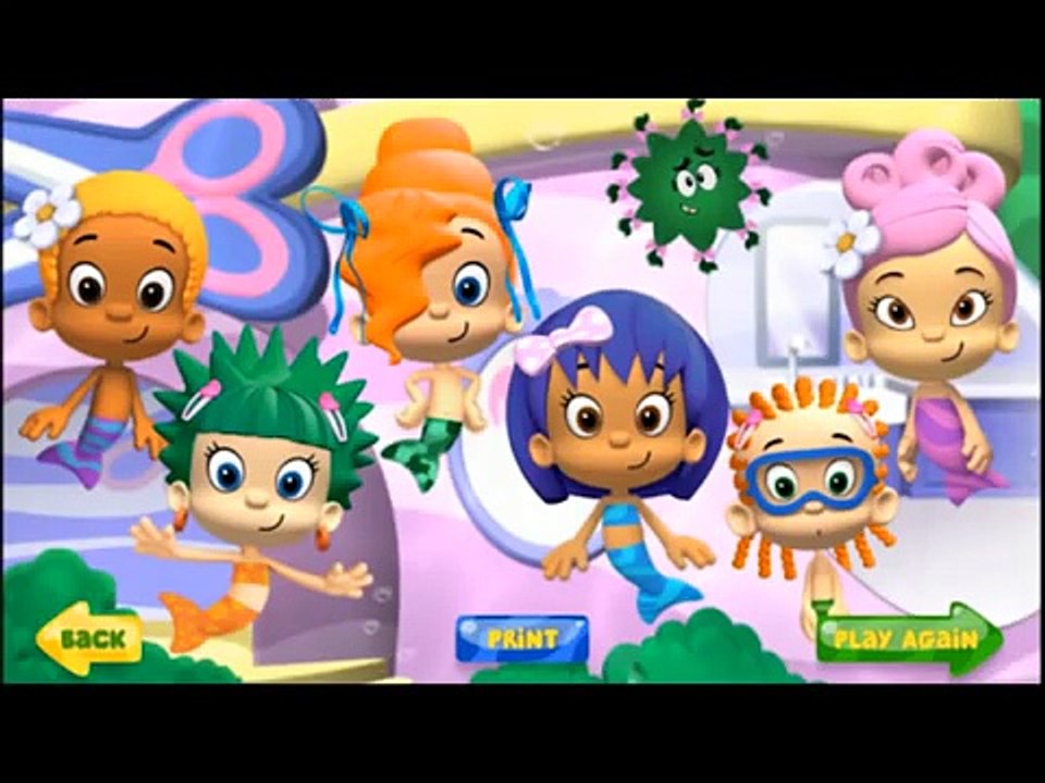 Bubble Guppies Compilation - Bubble Guppies Super Hair-oes + Rhino Friend Finder Video Games *