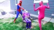 Superhero 2016 Compilations Frozen Elsa TWIN SIBLINGS Mermaids Spiderman Maleficent Vs Joker