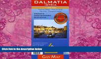 Books to Read  Dalmatia/Istra Geographical Gizi Map (Croatia, Montenegro, Slovenia Coast)