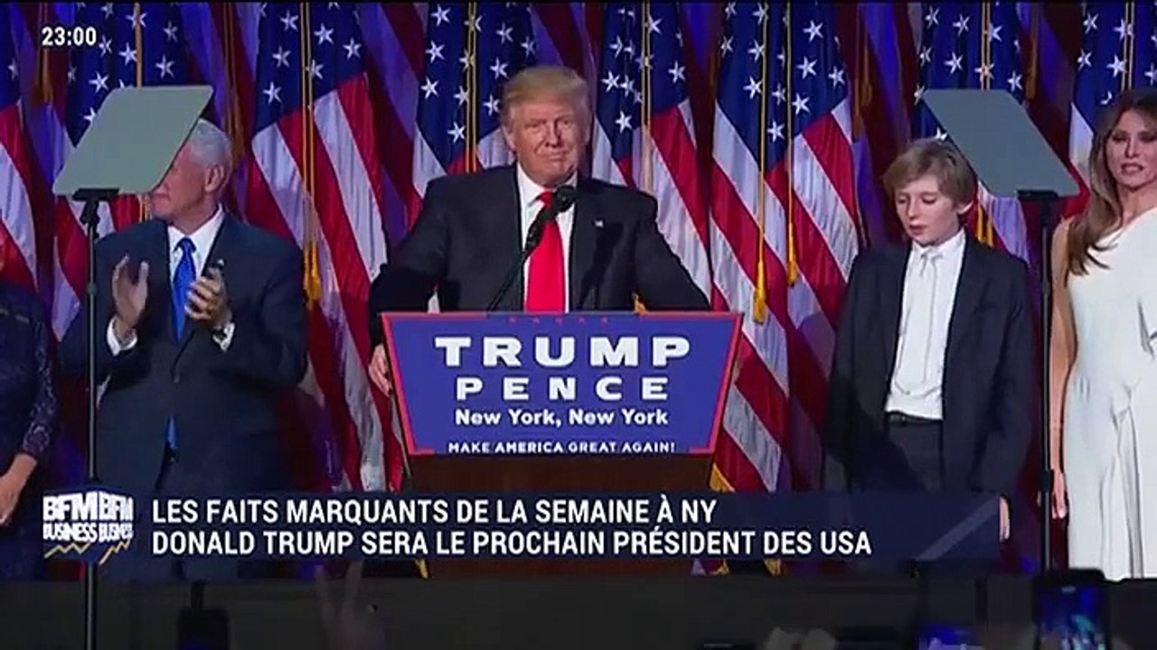 Les faits marquants de la semaine à New York - 12/11