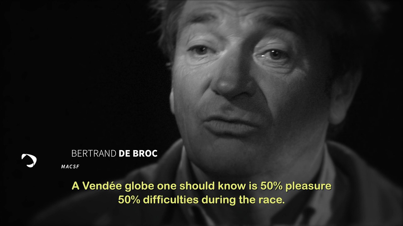 Bertrand De Broc's portrait / Vendée Globe