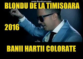 Blondu de la timisoara - Banii hartii colorate