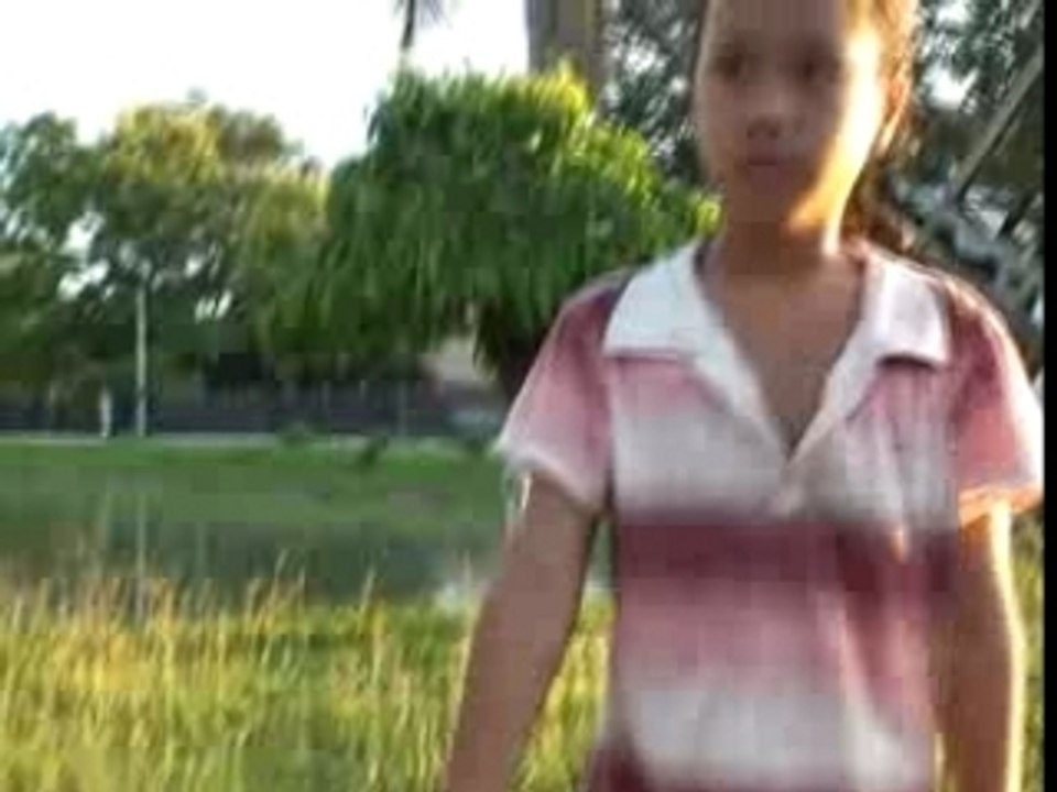 Girl & puppy