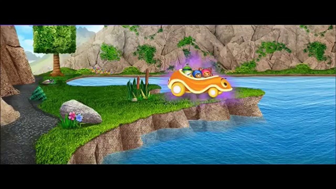 Team Umizoomi Race up Shape Mountain! Collect the Shapes! Video Games!! *