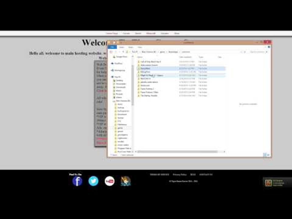 Gmod server, website and i am back!