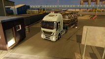 Euro Truck Simulator 2 Gameplay Cyanide Transport Duisburg to Glasgow IVECO HI - WAY Truck