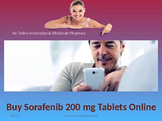 Buy Sorafenib 200 Mg Tablet