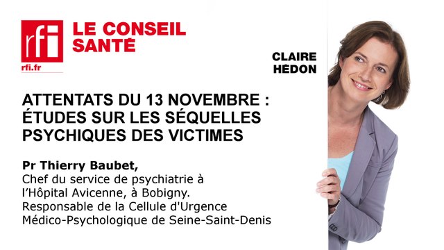 Attentats du 13 novembre : études sur les séquelles psychiques des victimes
