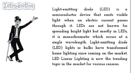 Benefits of using LED Linear Lights