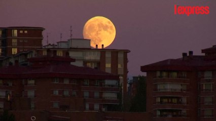 La "Super Lune" a déjà commencé